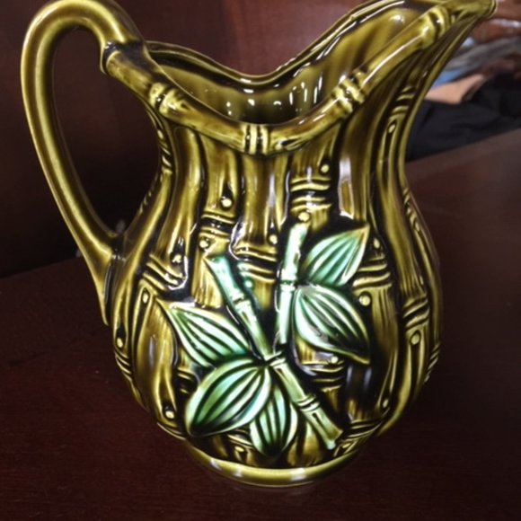 Vintage 70's Ceramic Pitcher Made in Japan - Picture 2 of 4